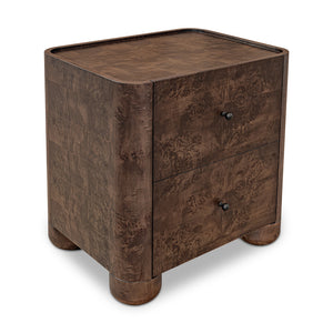 Dark Brown Nightstand