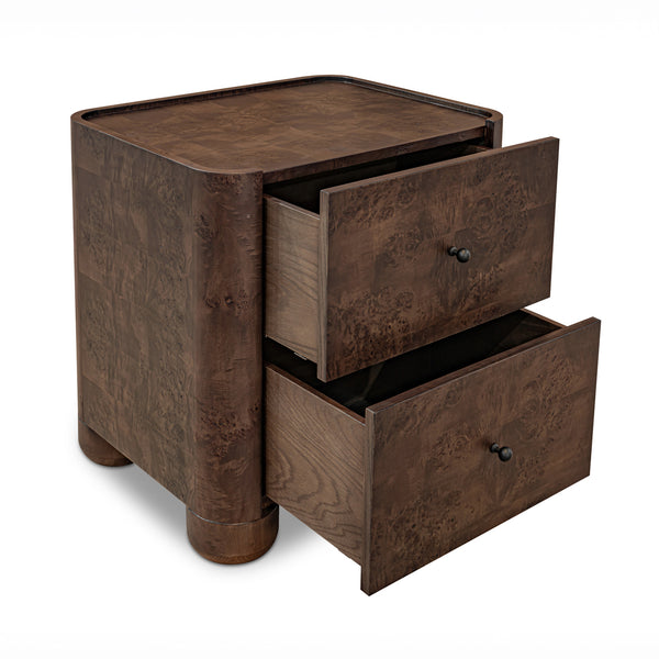 Dark Brown Nightstand