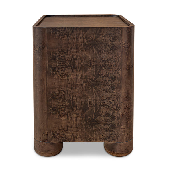 Dark Brown Nightstand