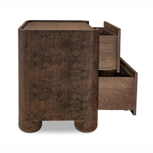 Dark Brown Nightstand