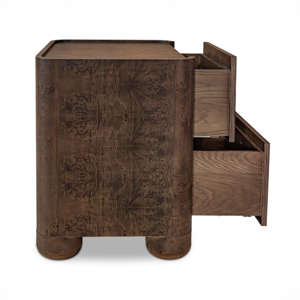 Dark Brown Nightstand
