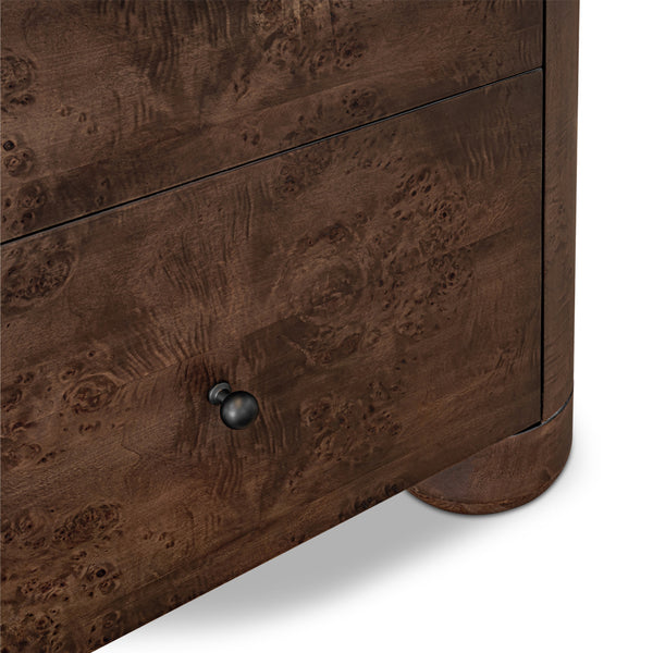 Dark Brown Nightstand