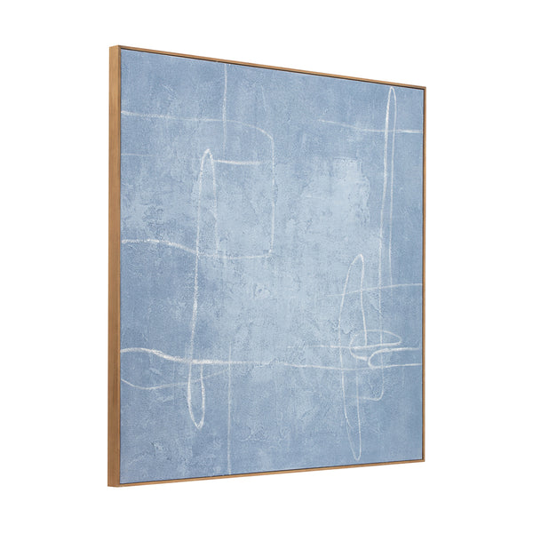 Notion Framed Painting Blue