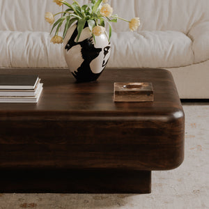 Dark Brown Coffee Table