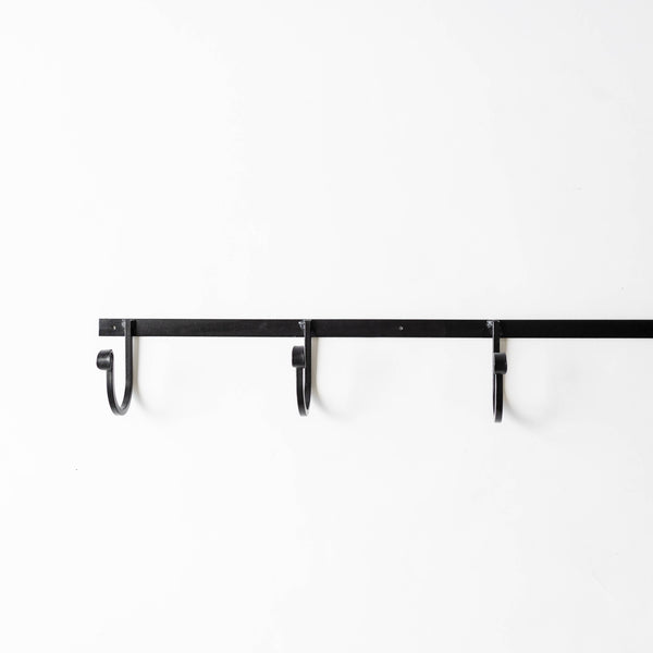 The Wrought Iron Rack with Hooks