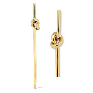 Gold Knot Cocktail Pick-5"L