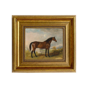 A Bay Hunter Vintage Painting Print on Canvas