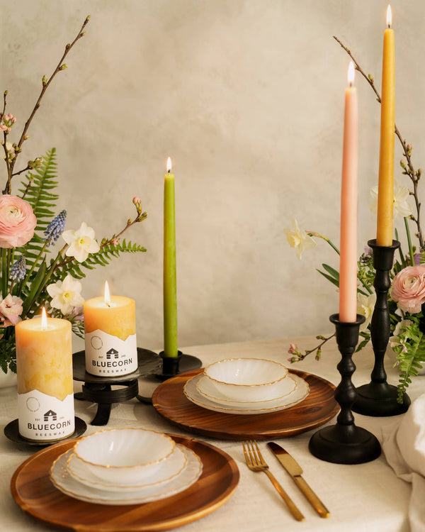 Beeswax Taper Candle