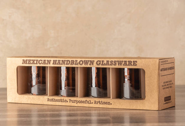 Tamarind - Handblown Mexican Glasses