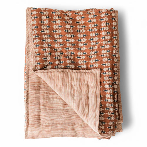 Handmade Block Print Quilt