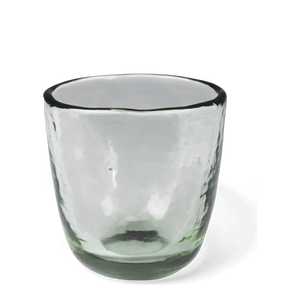 Hammered Textured Water Glass