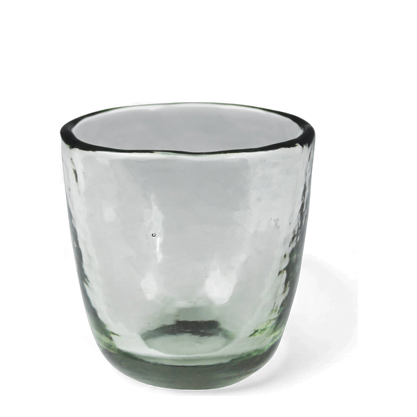 Hammered Textured Water Glass