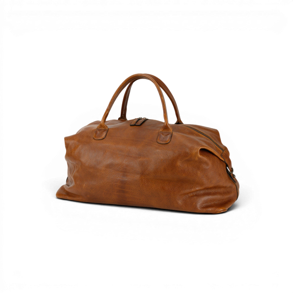 Benedict Weekend Bag - Titan Milled Honey