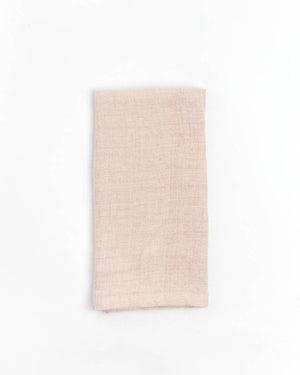 Stone Washed Linen Hemmed Dinner Napkin