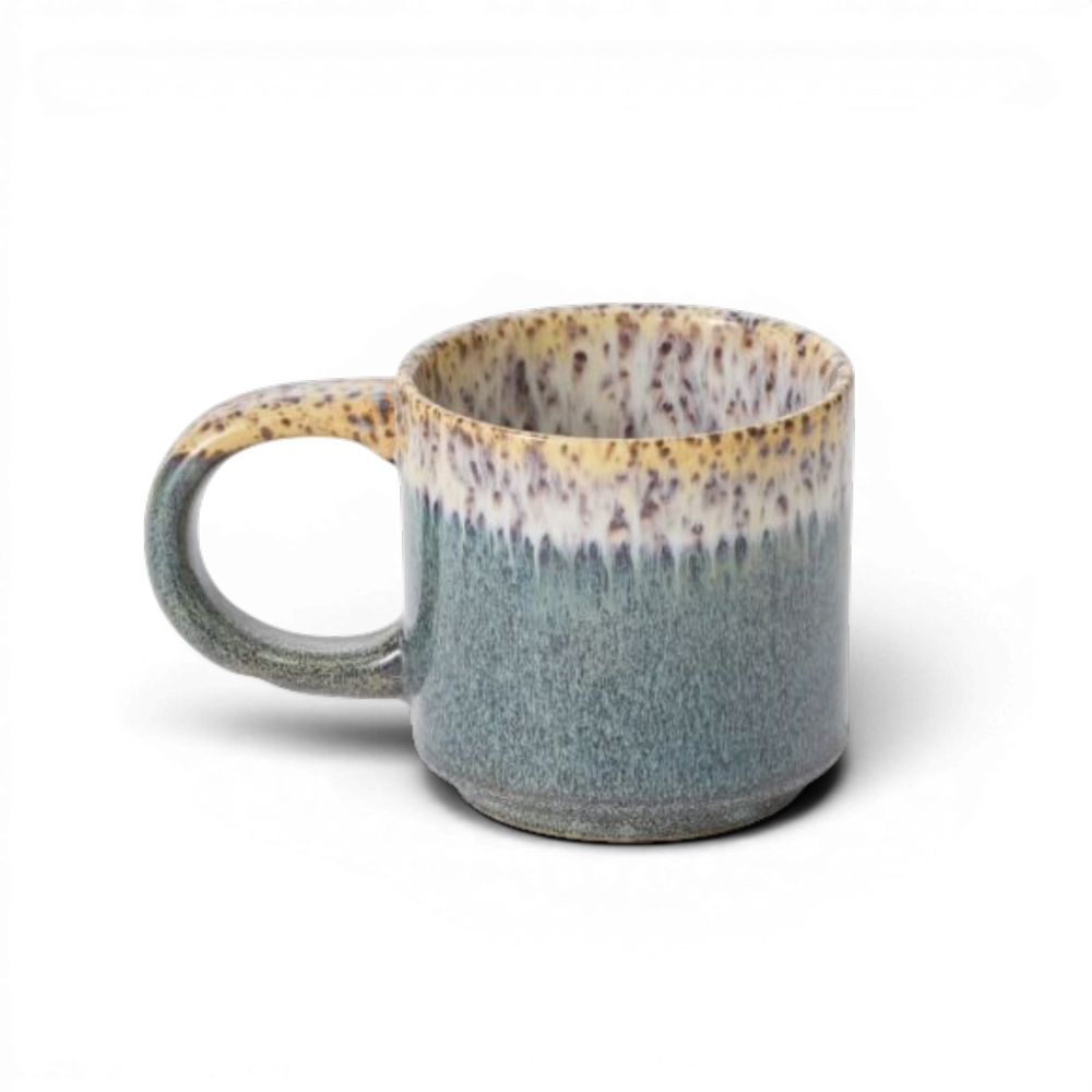 Starling Mug - Green + Tan
