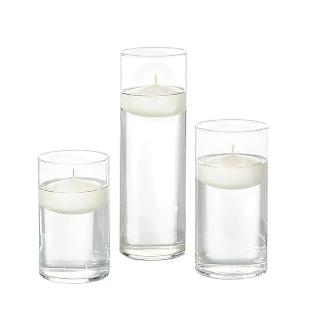 Set of 12 - 3 in. Floating Tea Lights