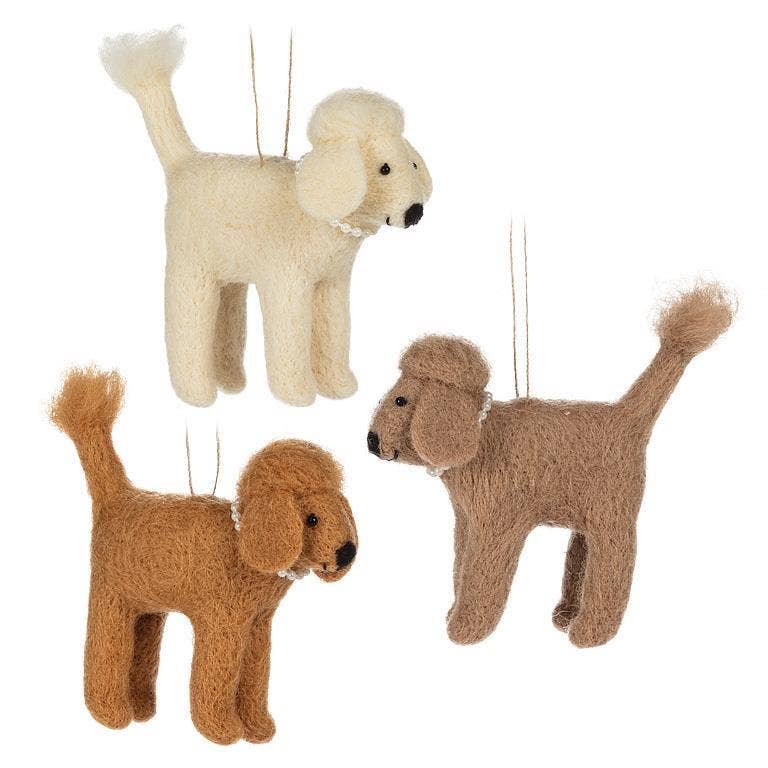 Poodles with Pearls Ornament
