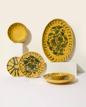 Amalfi Pasta Bowl Mustard - 9.1" Diameter