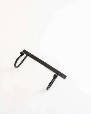 The Wrought Iron Rack with Hooks