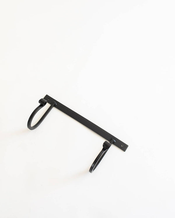 The Wrought Iron Rack with Hooks