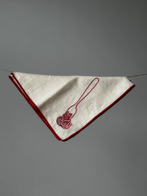 Spaghetti Linen Blend Napkins