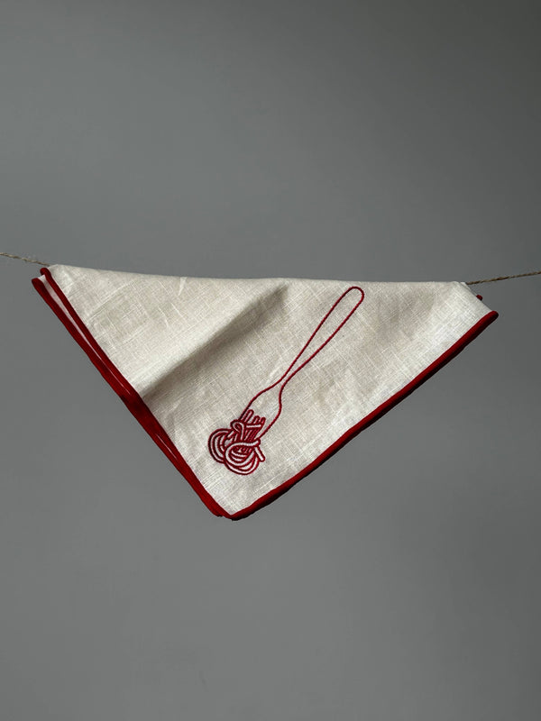 Spaghetti Linen Blend Napkins