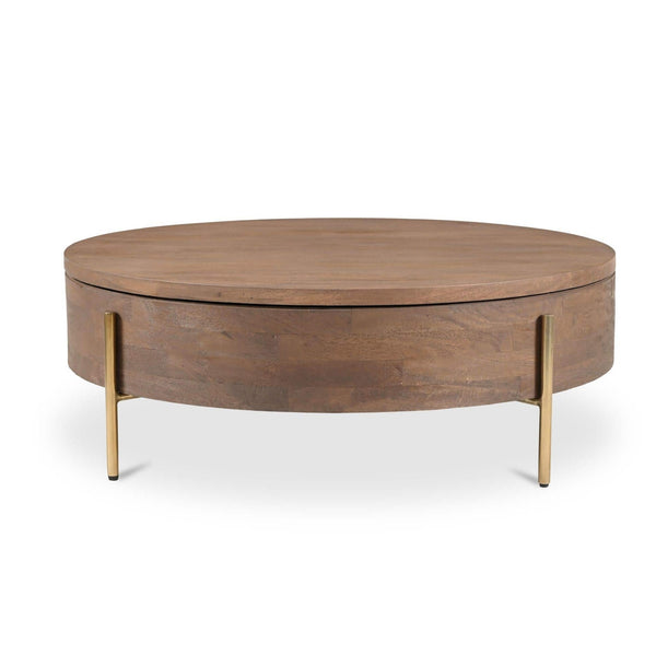 Alba Storage Coffee Table Brown