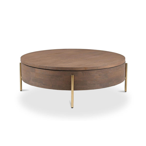 Alba Storage Coffee Table Brown