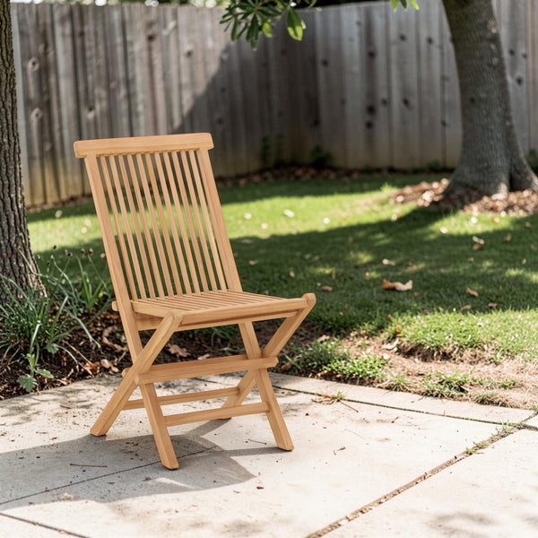 Outdoor Teak Folding Chair