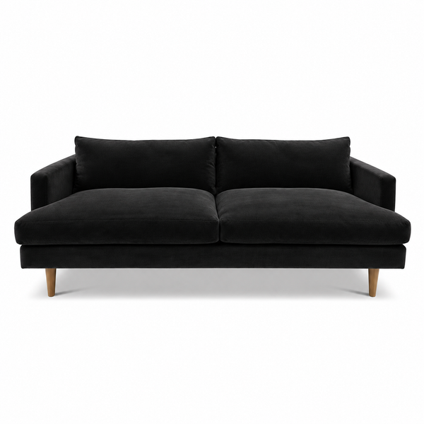 [B] MODERN VELVET-BLACK