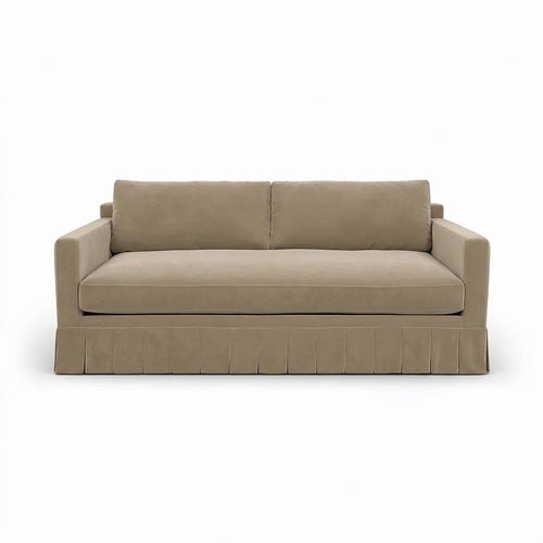 [B] MODERN VELVET-SOLID PLAIN VELVET-CAMEL