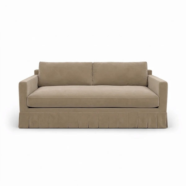 [B] MODERN VELVET-SOLID PLAIN VELVET-CAMEL