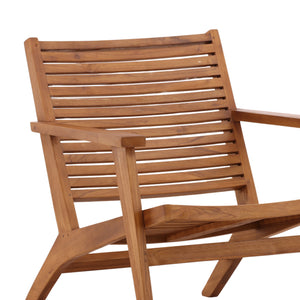 Outdoor Teak Occasional Chair