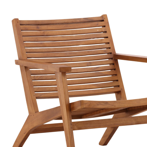 Outdoor Teak Occasional Chair