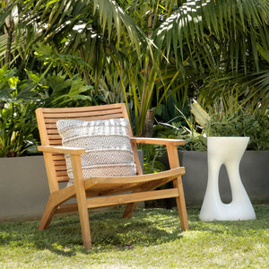 Outdoor Teak Occasional Chair