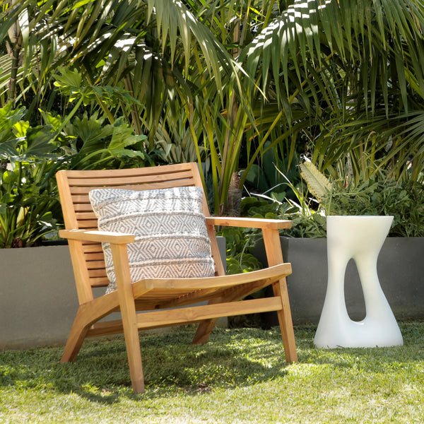 Outdoor Teak Occasional Chair