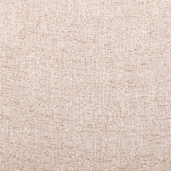 Tweed Fabric and Mindi Wood Lounge Chair