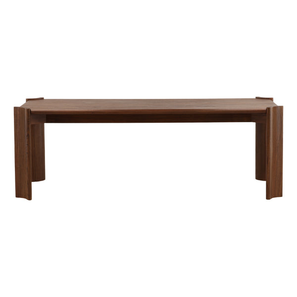Mindi Wood Dining Table - Brown