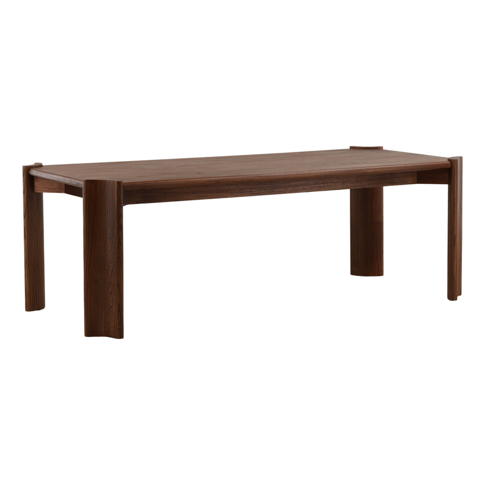 Mindi Wood Dining Table - Brown
