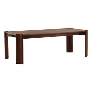 Mindi Wood Dining Table - Brown