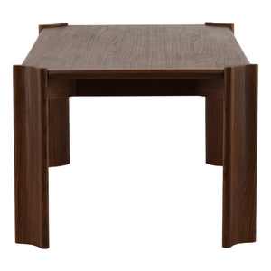 Mindi Wood Dining Table - Brown