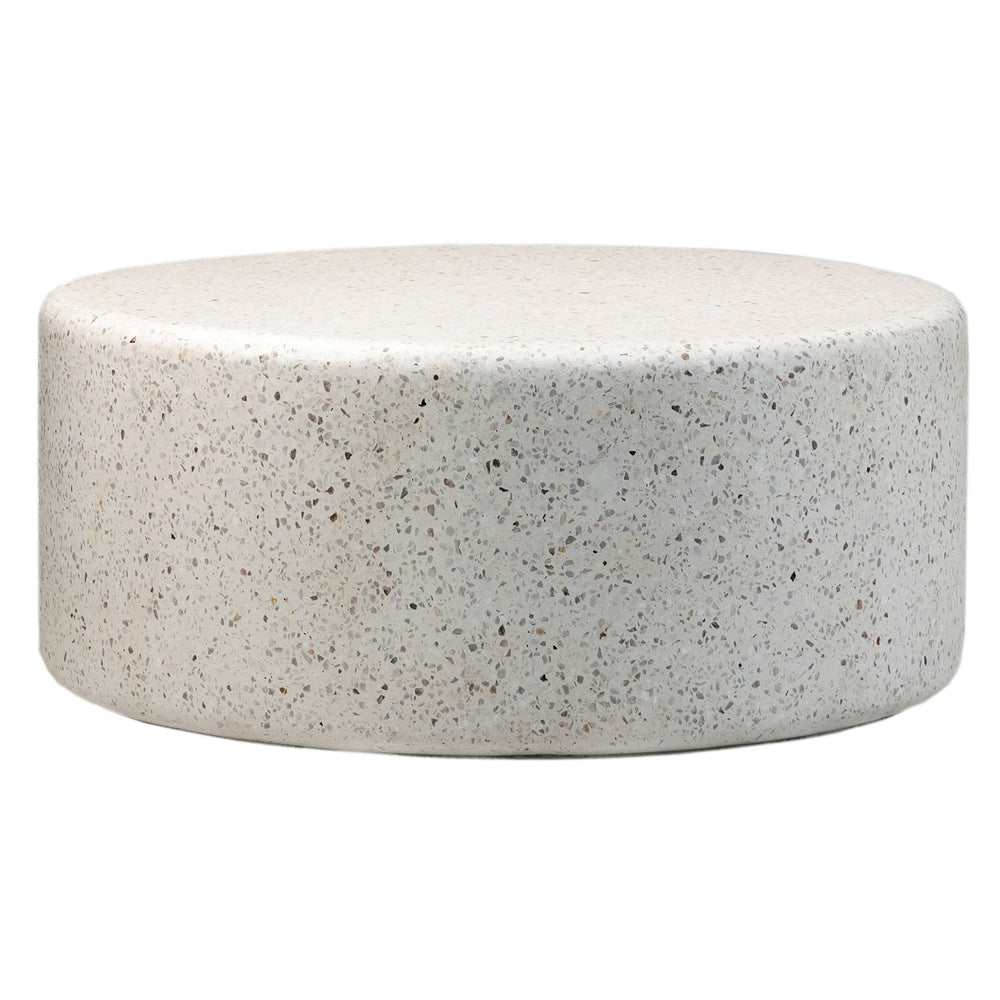 Terazzo Outdoor Coffee Table - Off White