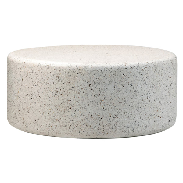 Terazzo Outdoor Coffee Table - Off White