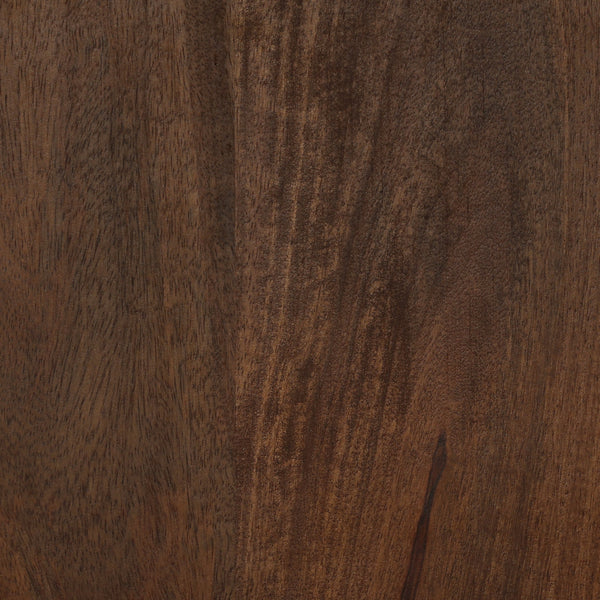 Solid Acacia Wood Dining Table - Black