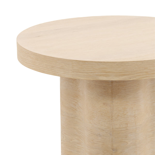 Oak Side Table - Light Natural