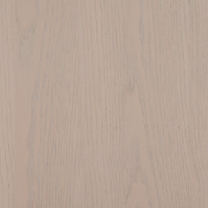 Rubber Wood and Oak Dining Table - Bleach Natural