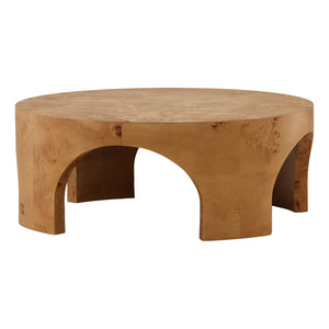 Mappa Burl Wood Coffee Table