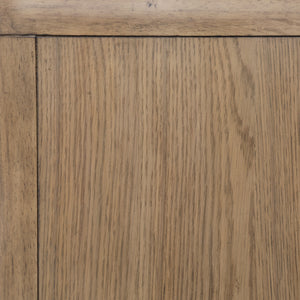 Modern Oak Nightstand - Natural