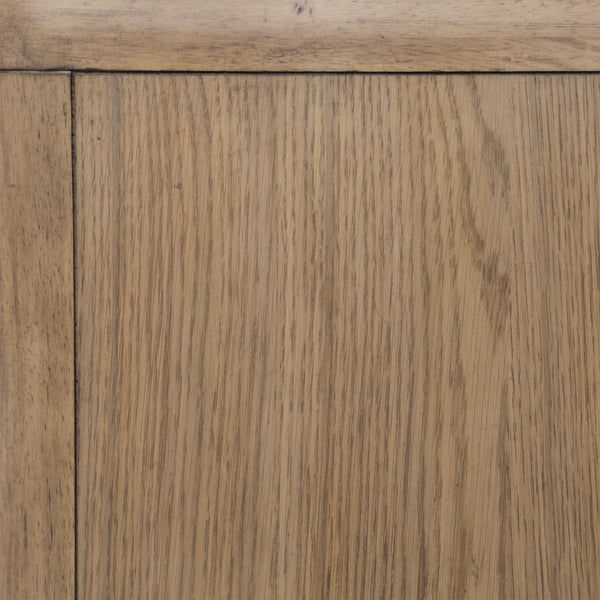 Modern Oak Nightstand - Natural