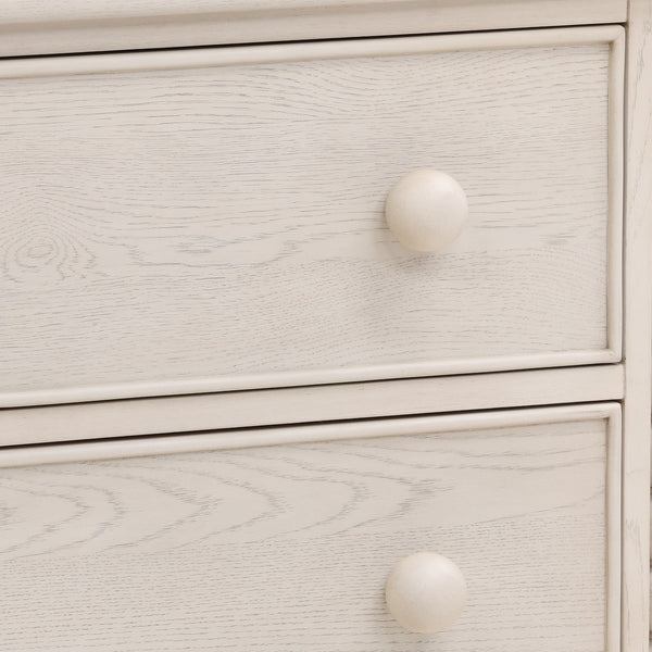 Traditional Oak Dresser - Whitewash